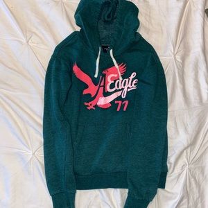 women’s xs american eagle retro hoodie